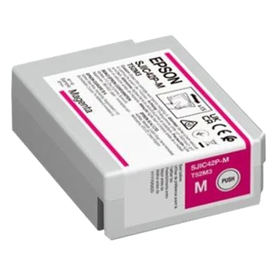 Image of EPSON BS LABEL CONSUMABLES U4 SJIC42P M (Magenta) Cartridge