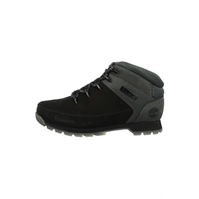 Image of Timberland EURO Sprint Hiker Trainers, Men&#039;s, Size: 8.5, Black/grey Leather