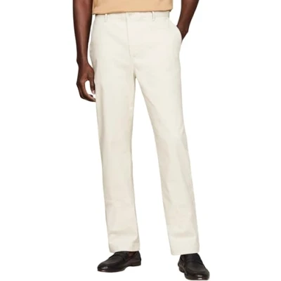 Image of Tommy Hilfiger Mercer Essential Trousers, Men&#039;s, Size: 30x34, Bleached stone