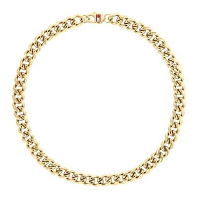 Image of Tommy Hilfiger WILD Necklace goldcoloured, Men&#039;s, Size: One Size, Gold coloured
