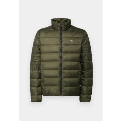 Image of Tommy Jeans Jacket Down jacket, Men&#039;s, Size: 34, Fatigue green
