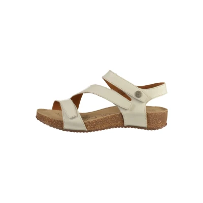 Image of Josef Seibel Sandals, Women&#039;s, Size: 4, White Leather