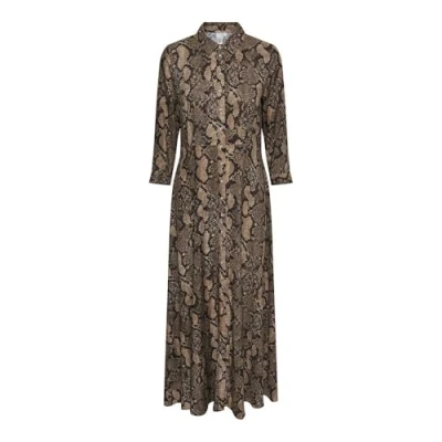 Image of YAS Yassavanna Dress Day dress, Women&#039;s, Size: Medium, Fungi