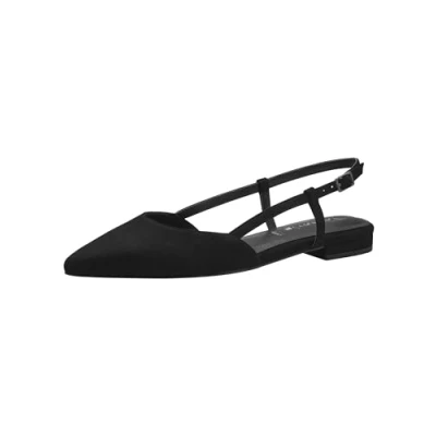 Image of Tamaris Sling Pumps 1 29404 42, Black, 5 UK
