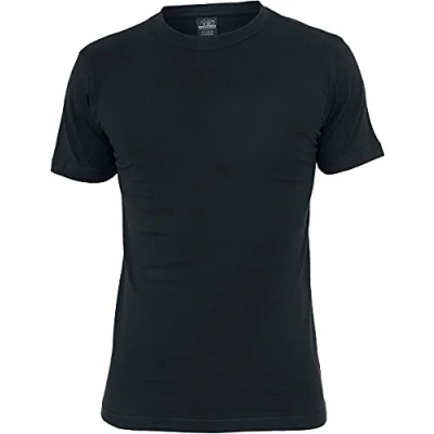 Image of Urban Classics Basic TEE Tshirt, Men&#039;s, Size: XL, Black