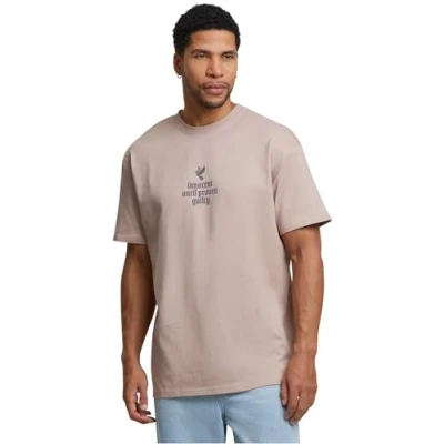 Image of Upscale by Mister Tee Justice Oversize Print Tshirt, Men&#039;s, Size: 4XL, Duskrose