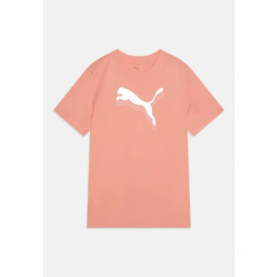 Image of Puma TEE Unisex Print Tshirt for kids, Size: 16y (15 16y), Pink fruit