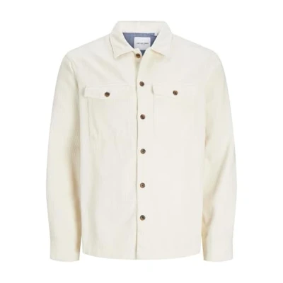 Image of Jack &amp; Jones Jjeeddie Shirt, Men&#039;s, Size: Medium, Buttercream