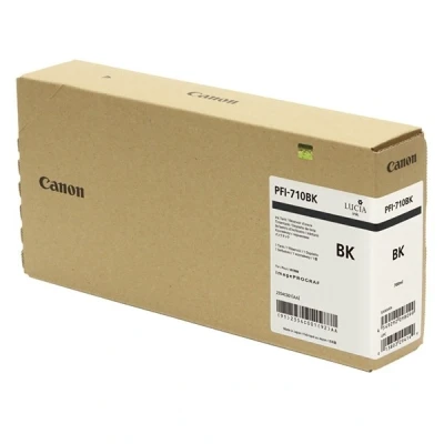 Image of Canon Genuine 2354C001 / PFI 710BK Premium Black Printer Cartridge