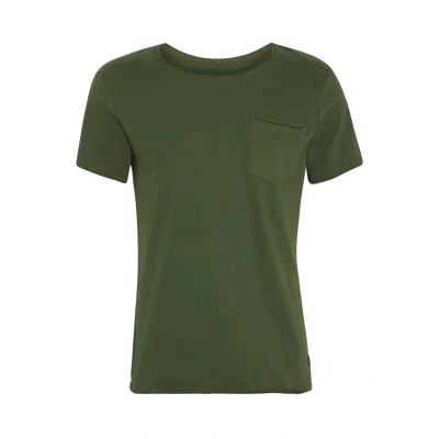 Image of Blend Nhnoel Basic Tshirt, Men&#039;s, Size: 3XL, Forest green