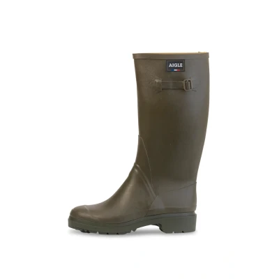 Image of Aigle Men&#039;s Cessac Rain Boot, Kaki, 5.5 UK