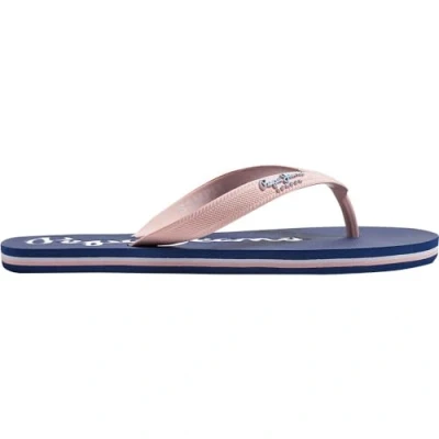 Image of Pepe Jeans BAY Beach Brand Pool slides, Women&#039;s, Size: 3, Pinkish shoes