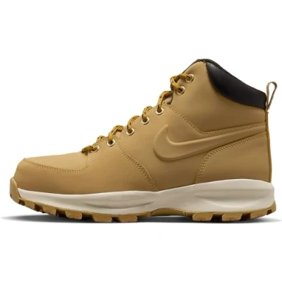 Image of Nike Sportswear Manoa Laceup ankle boots, Size: 4.5, Beige / marron Nubuck