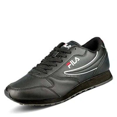 Image of Fila Orbit Trainers, Men&#039;s, Size: 12, Black High quality imitation leather