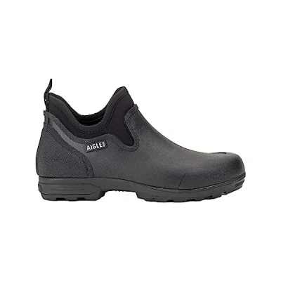Image of Aigle Men&#039;s Lessfor Plus M2 Clog, Black, 7.5 UK