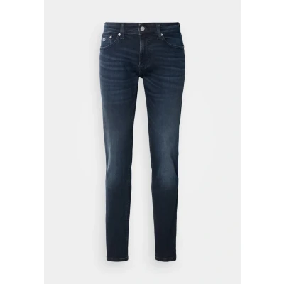 Image of Tommy Jeans Men’s Scanton Slim Fit Stretch Jeans, Denim (Denim Dark), 30W / 34L