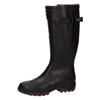 Image of Aigle Men&#039;s Parcours 2 VAR Work Wellingtons, Brown, 10.5 UK