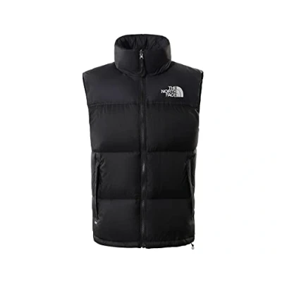 Image of The North Face Retro Nuptse VEST Unisex Waistcoat, Men&#039;s, Size: Small, Black