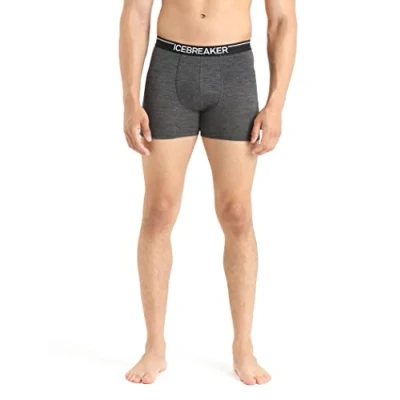 Image of icebreaker MEN Anatomica Pants Dark GREY, Men&#039;s, Size: XXL, grey