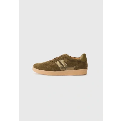Image of Gabor Women&#039;s Low Top Trainers, Shoes, Best Fitting, Olive Loden 11, 41 EU
