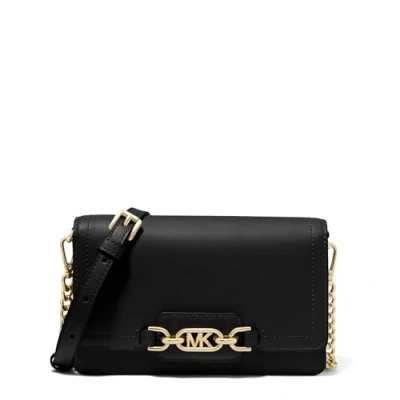 Image of Michael Kors Heather Across body bag, Women&#039;s, Size: One Size, Black
