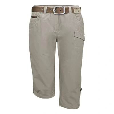 Image of G.I.G.A. DX Women&#039;s Casual Capri Trousers with Belt/Shorts