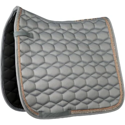 Image of HKM Saddle Pad Rosegold Glamour