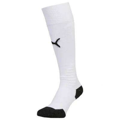 Image of Puma TEAM LIGA Knee high socks, Size: 5, white/puma black