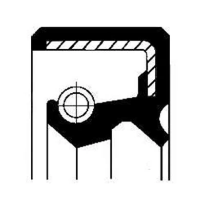 Image of Shaft Seal, differential CORTECO 12001173B