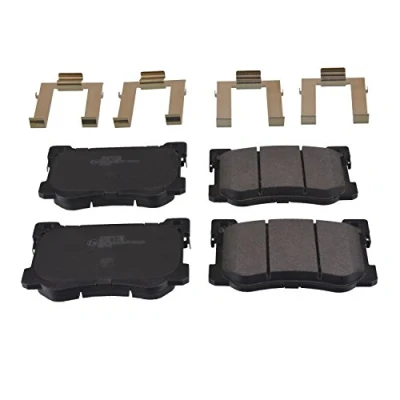 Image of brake Pad Set, disc BLUE PRINT ADG042155