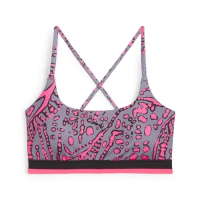 Image of Puma MOVE Hypernatural BRA Light support sports bra, Women&#039;s, Size: XL, Sunset glow