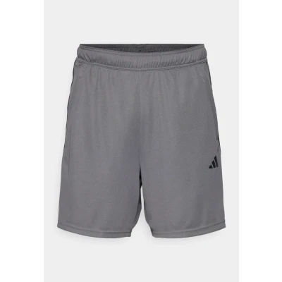 Image of adidas Performance Essentials PIQUÉ 3STRIPES Sports shorts, Men&#039;s, Size: XL, Grey five/black