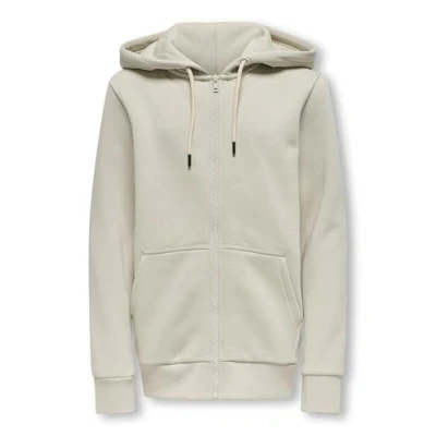 Image of Only &amp; sons junior Boys&#039; Osjceres Zip THR. Hoodie SWT Noos, Silver Lining, 134 140