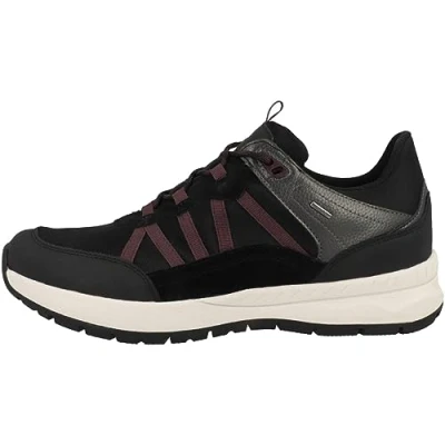 Image of Geox Girl&#039;s D Braies B ABX Sneaker, Black, 6 UK