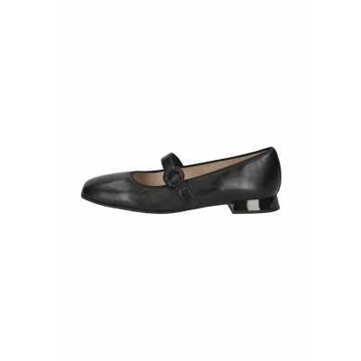 Image of Caprice Ankle strap ballet pumps, Women&#039;s, Size: 6, Black nappa shoes