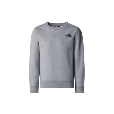 Image of The North Face Regular CREW Sweatshirt for kids, Size: 6y, Tnf light grey heather