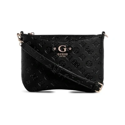 Image of Guess Gerty Crossbody TOP ZIP Across body bag, Women&#039;s, Size: One Size, Black