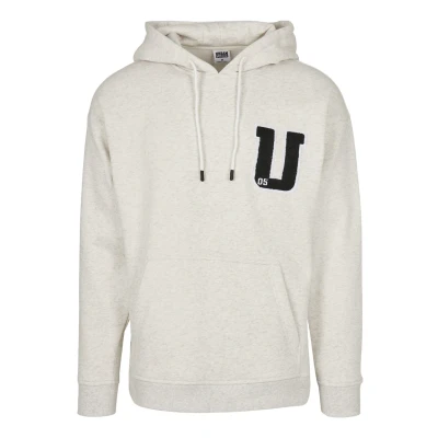 Image of Urban Classics Hoodie, Men&#039;s, Size: XL, Lightgrey