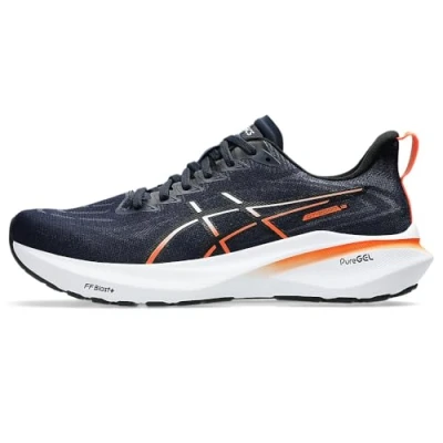 Image of Asics GT2000 13 Road running shoes, Men&#039;s, Size: 6.5, Midnight/black Textile/synthetics