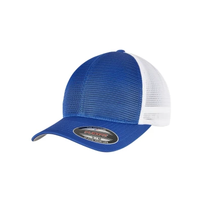 Image of Flexfit Omnimesh 2TONE Cap, Size: S/M, Royal/white