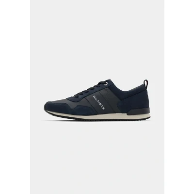 Image of Tommy Hilfiger Maxwell Trainers, Men&#039;s, Size: 6.5, Midnight leather and imitation