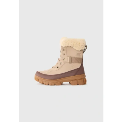 Image of Sorel Women&#039;s Torino PARC Boot Wp Winter, Omega Taupe Gum 10 5, 7 UK