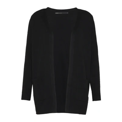 Image of ONLY Petite Onllesly OPEN Cardigan Cardigan, Women&#039;s, Size: Small, Black