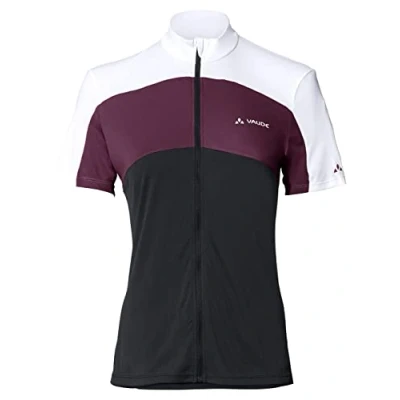 Image of Vaude Womens Matera Cycling Jersey, Women&#039;s, Size: 10, Cassis