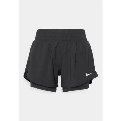 Image of Nike Performance Sports shorts, Women&#039;s, Size: Medium, Black/reflective silver