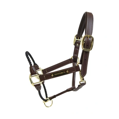 Image of Kentucky Leather Rope Halter