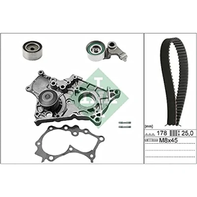 Image of Water Pump &amp; Timing Belt Set INA 530 0422 30