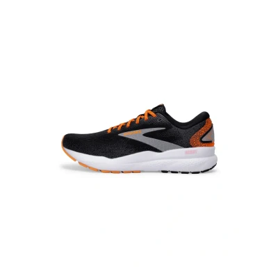Image of Brooks Ghost 16 Neutral running shoes, Women&#039;s, Size: 3.5, Black orange white Textile