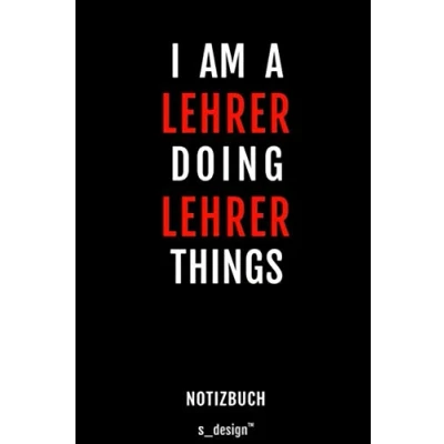 Image of Notizbuch für Lehrer: Originelle Geschenk Idee [120 Seiten kariertes blanko Papier]