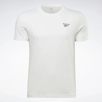 Image of Reebok Print Tshirt, Men&#039;s, Size: Large, White